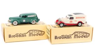 2 Brooklin Models. a 1936 Dodge Delivery Van (BRK16) ‘1987 ACD Museum Kruse International’. In cream