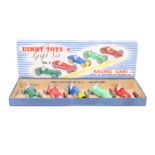 Dinky Toys Gift Set No4. Racing Cars. Comprising Cooper-Bristol in green, No.6, Alfa Romeo in red