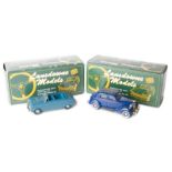 2 Lansdowne Models. 1948 Ford V8 Pilot (LDM.30) in dark blue with black roof panel and interior. A