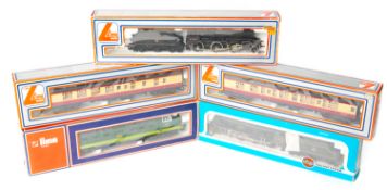 A small quantity of OO scale railway 3 locomotives: Airfix 4-6-0 Royal Scot class tender-drive