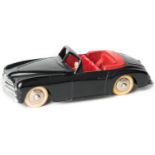 French Dinky Toys Simca 8 Sport (24S). An example in satin black with red seats, white steering