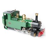 KGR 0-6-0 32mm (G scale) live steam tank locomotive. Produced by Roundhouse Doncaster. Of typical