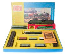 A Hornby 2-rail freight train set and 2 locomotives Set 2030 Diesel Electric Goods Train