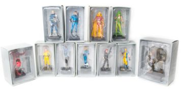 30 The Classic Marvel Figurine Collection boxed figures. Black Widow, Crystal, Blade, Man-Thing,