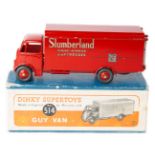 Dinky Supertoys Guy Van (514). An example in red Slumberland livery. Complete with both rear