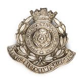 An OR’s WM cap badge of the 3rd Vol Bn The Hampshire Regt. GC Plate 1