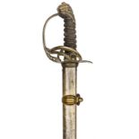 A Victorian officer’s 1834 pattern sword of the 2nd Life Guards, straight fullered blade with