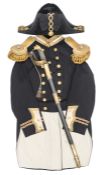 An officer’s full dress uniform, with sword, of a Lieutenant, Royal Naval Reserve c 1910,