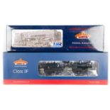 2 Bachmann OO gauge locomotives. BR class 3F 0-6-0 tender locomotive, 43257 (31-626A). In black