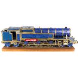 A large and impressive late 1930’s Meccano model of a 4-6-4 tank locomotive. A shop display