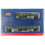 Bachmann OO gauge EMU train pack. BR SR 4-CEP Electric Multiple Unit, 7141 (31-425A). In Brunswick