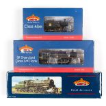 3 Bachmann OO gauge locomotives. BR Standard class 3MT 2-6-2T locomotive, 82001 (31-979). In black