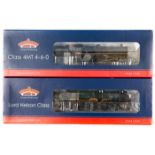 2 Bachmann OO gauge locomotives. BR Lord Nelson class 4-6-0 tender locomotive ‘Sit John Hawkins’,