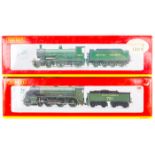 2 Hornby Railways OO gauge locomotives. Southern Railways King Arthur class N15 4-6-0 tender