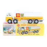 Dinky Supertoys Leyland Octopus Shell-B.P. Fuel Tanker (944). In white, yellow and light grey