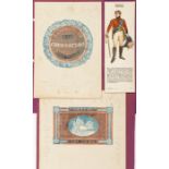 George IV Coronation pass ticket to the Coronation Banquet in Westminster Hall, 1820, also a pass