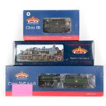 3 Bachmann OO gauge locomotives. BR Standard Class 5MT 4-6-0 tender locomotive, 73049 (32-508). In
