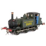 A metal/brass kit built O gauge electric class A1 0-6-0 tank locomotive. A ‘Terrier’ in Southern