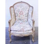 A French style armchair. H100cm