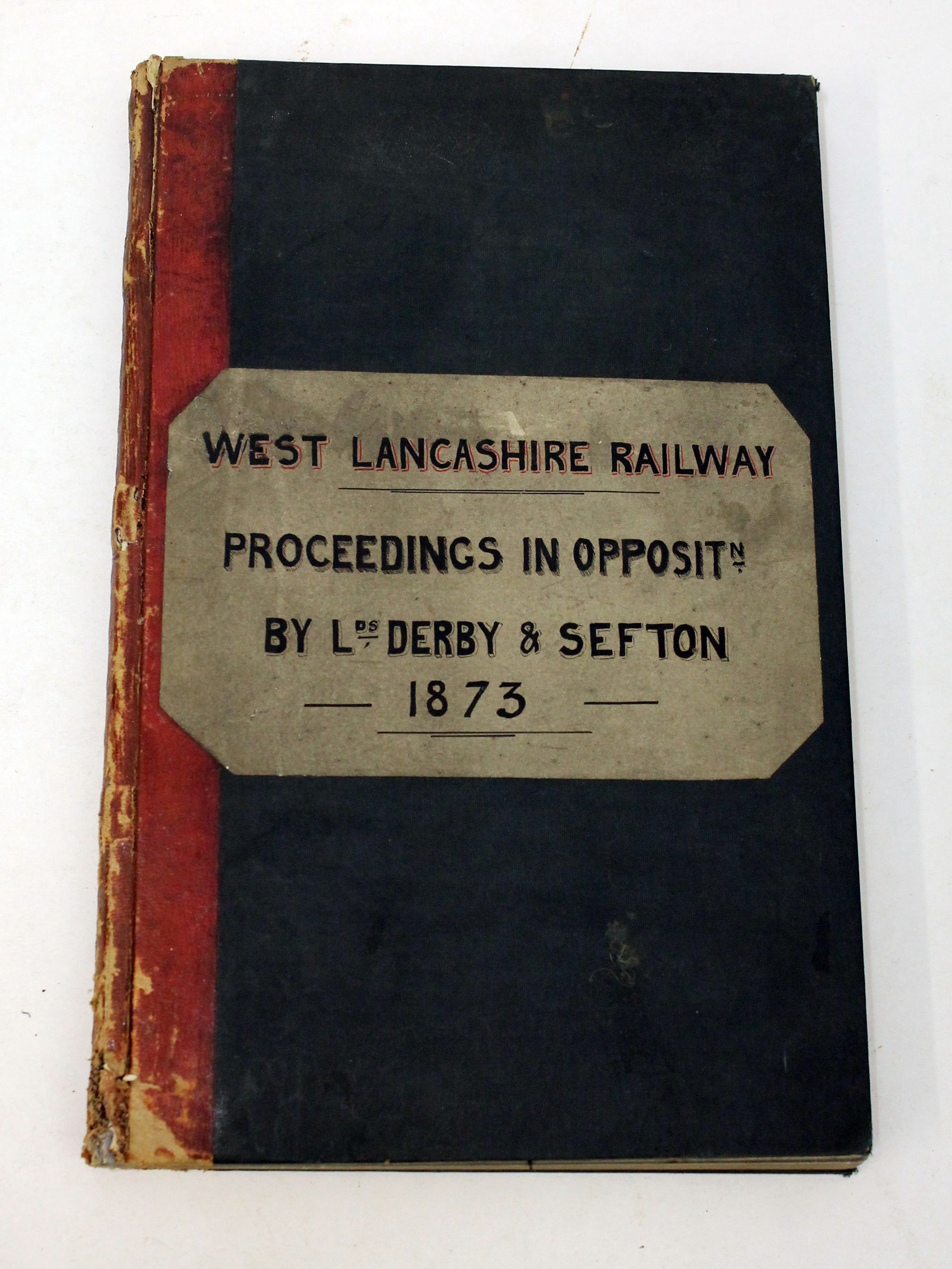 West Lancashire Railway Proceedings In Opposition By Leeds Derby & Sefton 1873