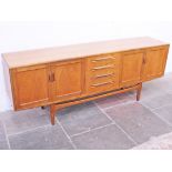 A G-Plan teak sideboard. L204cm D46cm H79cm