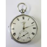 A 19th Century lever conversion pocket watch, the chronometer movement circa 1815 by John Roger