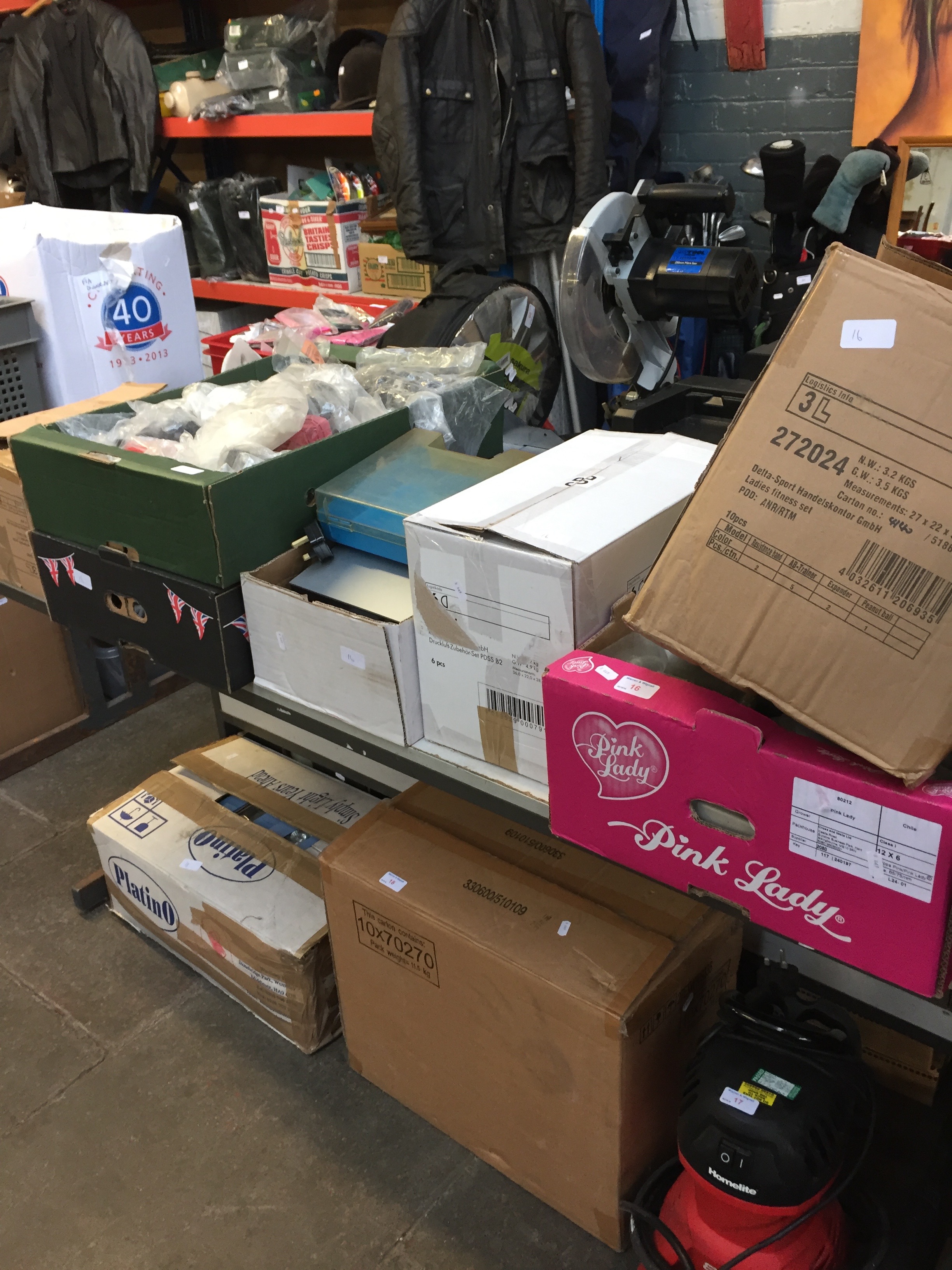 APPROX. 7 BOXES OF VARIOUS ELECTRICAL AND PLUMBING FITTINGS