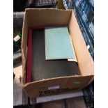 A BOX OF NOTEBOOKS
