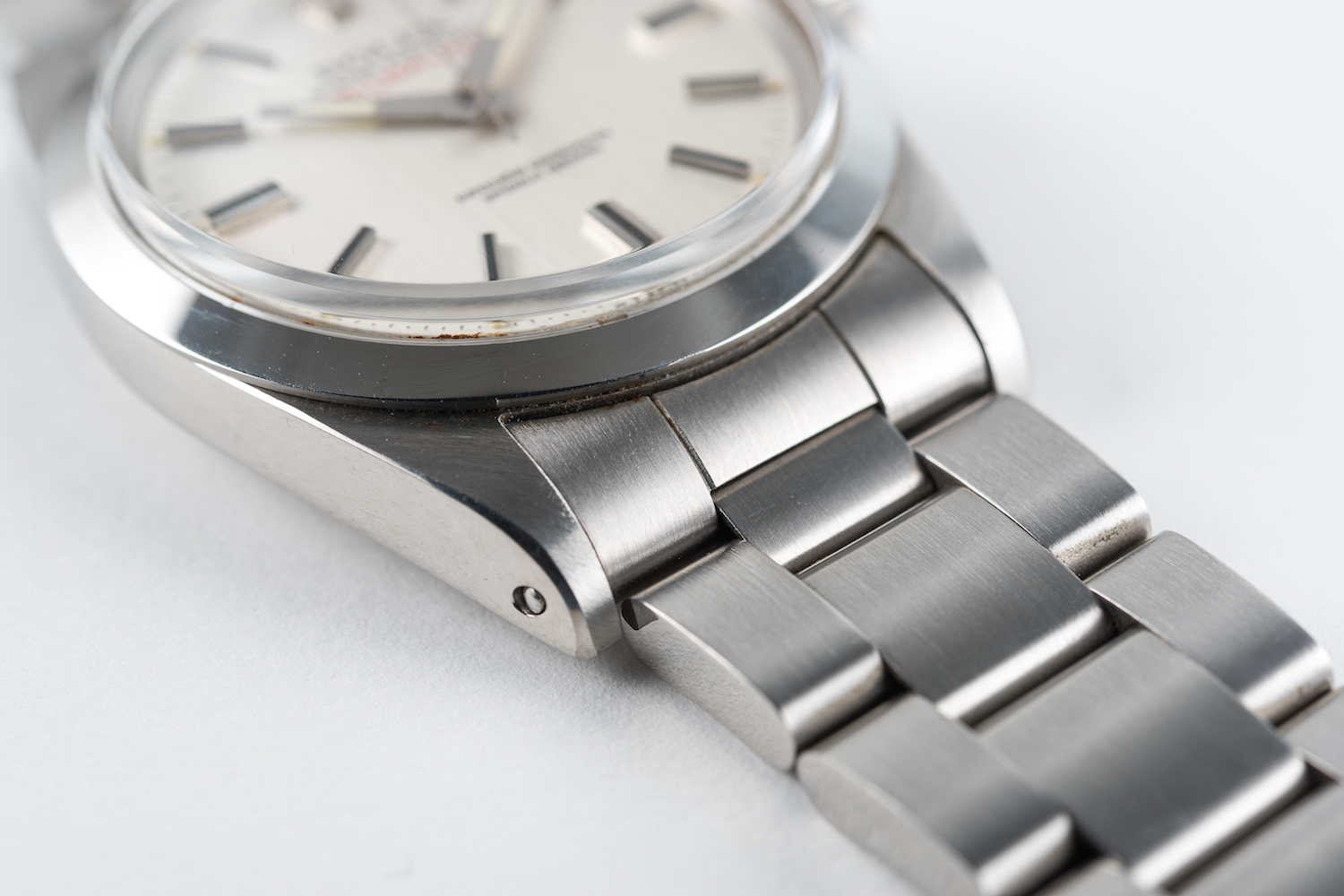 A RARE GENTLEMAN'S STAINLESS STEEL ROLEX OYSTER PERPETUAL MILGAUSS BRACELET WATCH DATED 1989, REF. - Image 7 of 7