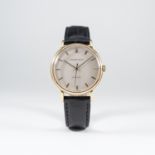 A FINE GENTLEMAN'S 18K SOLID GOLD AUDEMARS PIGUET AUTOMATIC WRIST WATCH CIRCA 1970s
D: Silver dial