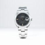 A GENTLEMAN'S STAINLESS STEEL ROLEX OYSTERDATE PRECISION BRACELET WATCH CIRCA 1974, REF. 6694 
D: