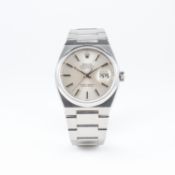 A GENTLEMAN'S STAINLESS STEEL ROLEX OYSTERQUARTZ DATEJUST BRACELET WATCH CIRCA 1980, REF. 17000