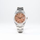 A GENTLEMAN'S STAINLESS STEEL ROLEX OYSTERDATE PRECISION BRACELET WATCH CIRCA 1970, REF. 6694 
D: