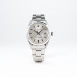 A GENTLEMAN'S STAINLESS STEEL ROLEX OYSTER PERPETUAL DATE BRACELET WATCH CIRCA 1969, REF. 1500 
D: