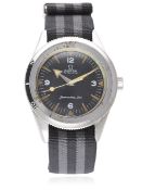 A GENTLEMAN'S STAINLESS STEEL OMEGA SEAMASTER 300 AUTOMATIC WRIST WATCH CIRCA 1959, REF. 2913-3 SC