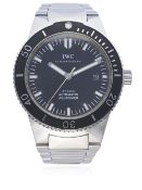 A GENTLEMAN'S STAINLESS STEEL IWC GST 2000 AQUATIMER AUTOMATIC BRACELET WATCH CIRCA 2000, REF.