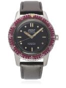 A RARE GENTLEMAN'S STAINLESS STEEL HOMEX OCEANMASTER AUTOMATIC DIVERS WRIST WATCH CIRCA 1960s,