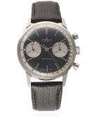 A GENTLEMAN'S STAINLESS STEEL BREITLING TOP TIME CHRONOGRAPH WRIST WATCH CIRCA 1960s, REF. 2002 D: