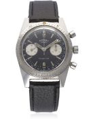 A GENTLEMAN’S STAINLESS STEEL ROTARY AQUAPLUNGE DIVERS CHRONOGRAPH WRIST WATCH CIRCA 1960s  D: Black