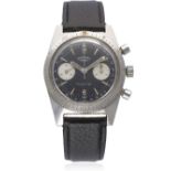 A GENTLEMAN’S STAINLESS STEEL ROTARY AQUAPLUNGE DIVERS CHRONOGRAPH WRIST WATCH CIRCA 1960s  D: Black