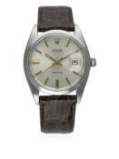 A GENTLEMAN'S STAINLESS STEEL ROLEX OYSTERDATE PRECISION WRIST WATCH CIRCA 1960, REF. 6694  D: