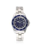A LADIES STAINLESS STEEL ROLEX TUDOR OYSTER PRINCESS DATE LADY-SUB BRACELET WATCH CIRCA 1991, REF.