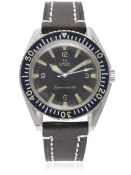 A GENTLEMAN'S STAINLESS STEEL OMEGA SEAMASTER 300 WRIST WATCH CIRCA 1969, REF. 165.024 WITH ORIGINAL