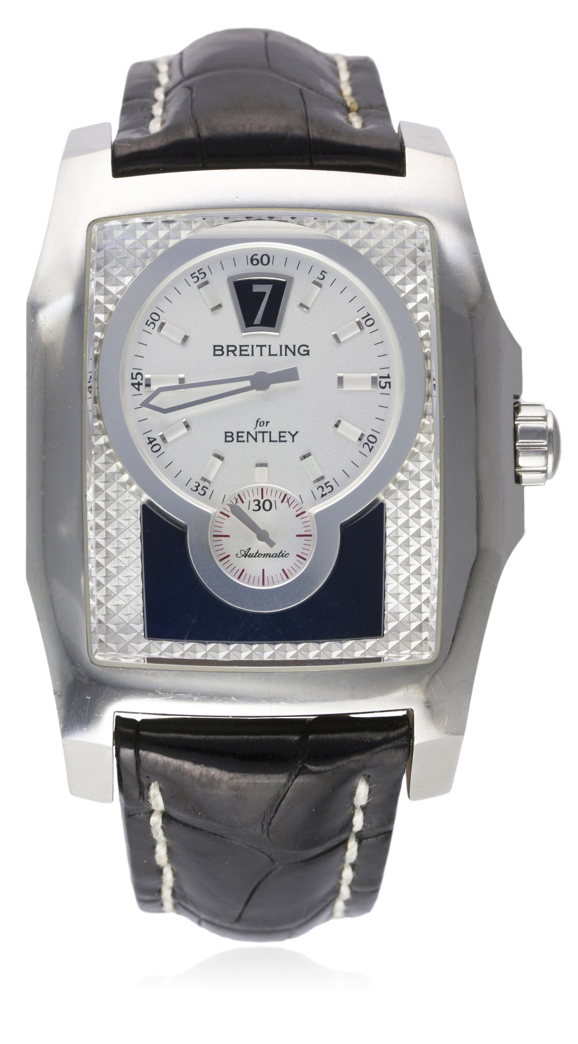 A GENTLEMAN'S STAINLESS STEEL BREITLING BENTLEY FLYING B WRIST WATCH CIRCA 2005, REF. A28362 D: