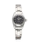 A LADIES STAINLESS STEEL ROLEX TUDOR OYSTER PRINCESS SELF WINDING BRACELET WATCH CIRCA 1964, REF.