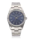 A GENTLEMAN'S STAINLESS STEEL ROLEX OYSTER PERPETUAL AIR KING PRECISION BRACELET WATCH CIRCA 1997,