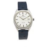 A GENTLEMAN'S STAINLESS STEEL IWC YACHT CLUB AUTOMATIC WRIST WATCH CIRCA 1970, REF. R 811A D: Silver