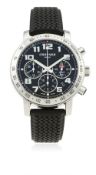 A GENTLEMAN'S STAINLESS STEEL CHOPARD MILLE MIGLIA 1000 AUTOMATIC CHRONOGRAPH WRIST WATCH CIRCA