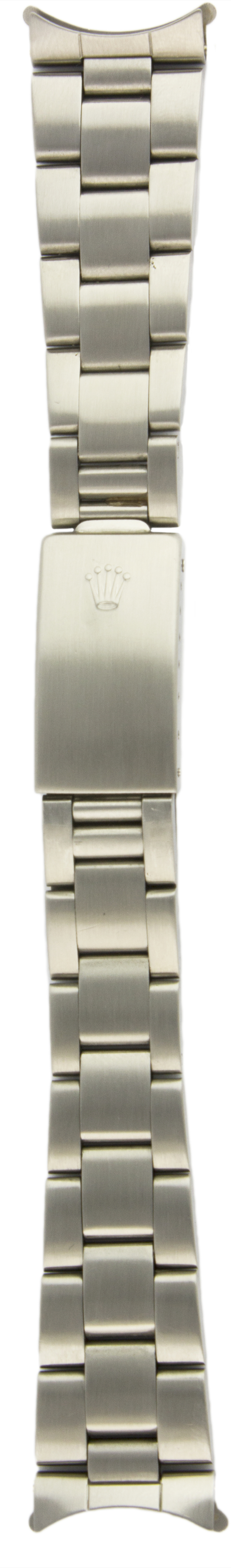 A STAINLESS STEEL 19MM ROLEX "HEAVY" OYSTER BRACELET CIRCA 1990s Numbered VD/78350/19/557, 12