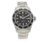 A GENTLEMAN'S STAINLESS STEEL ROLEX OYSTER PERPETUAL SUBMARINER BRACELET WATCH CIRCA 1979, REF. 5513